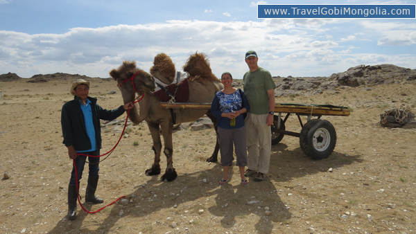 our 2 customers in East Gobi Desert