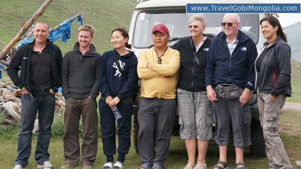 our 6 customers are in the north mongolia