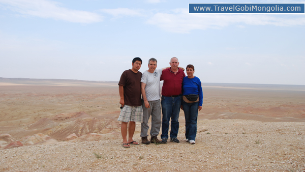 our customers are in Tsagaan Suvarga in Gobi Desert travel