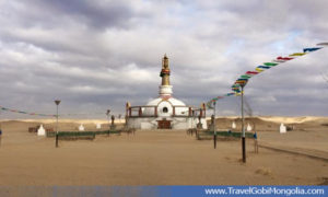 newly built temple of Khamar Monastery