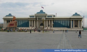 Genghis Squire view Ulaanbaatar city tour