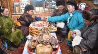 Tsagaan Sar celebration ceremony