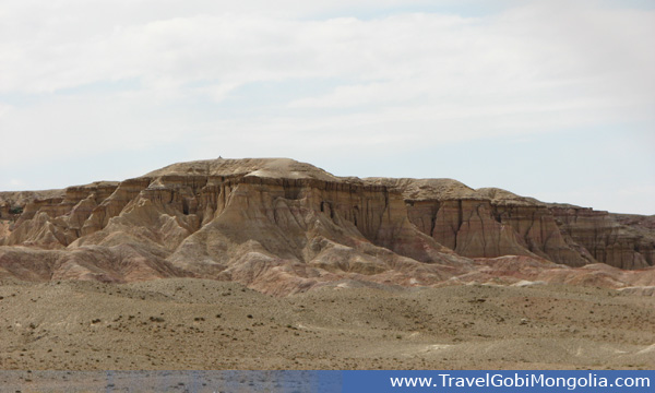 Tsagaan Suvarga Cliff view from the bottom