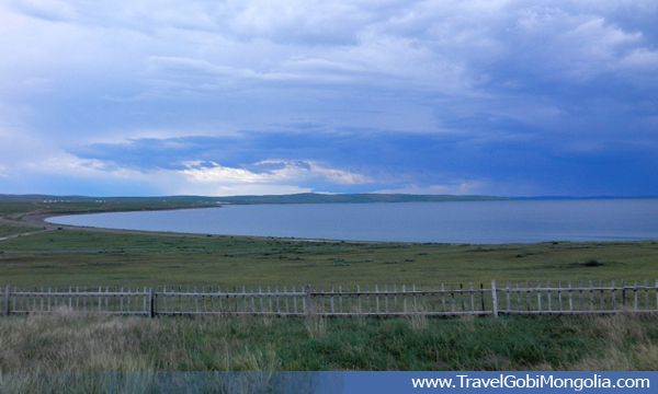 view of Ugii Lake