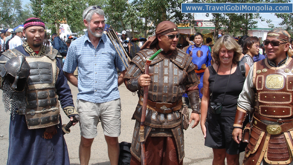 our 2 customers are in the Naadam Festival