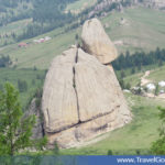 view of Turtle Rock at Gorkhi-Terelj National Park
