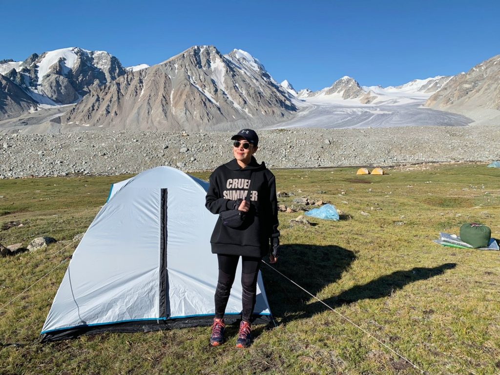 camping in Tavan Bogd campsite