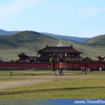 view of Amarbayasgalant Monastery