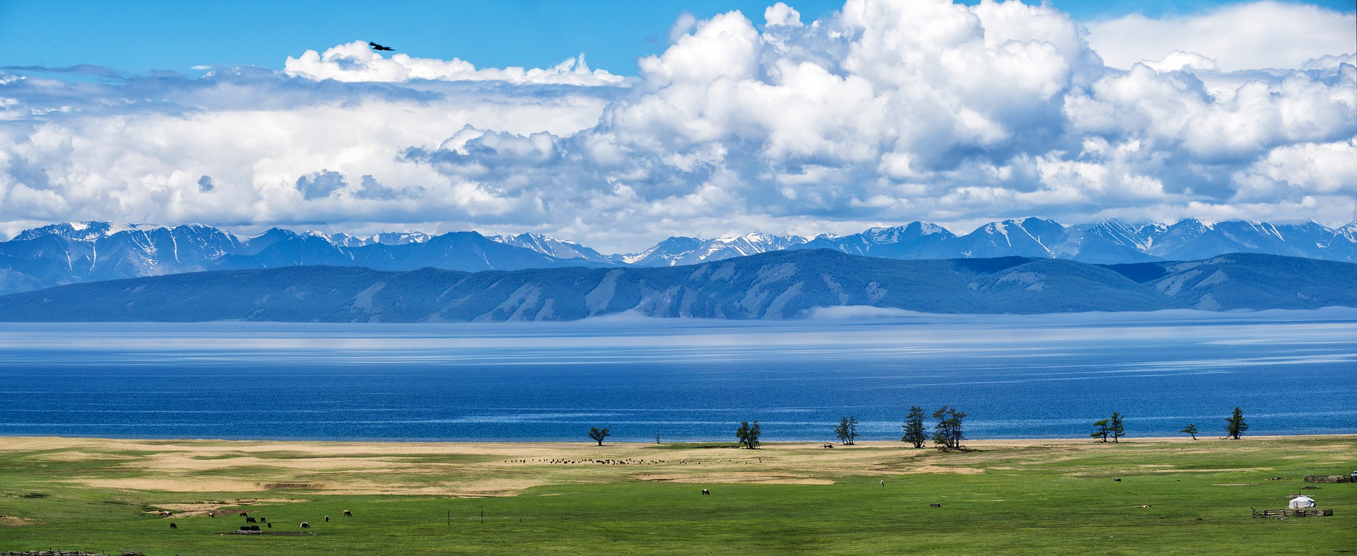 Khuvsgul Lake view