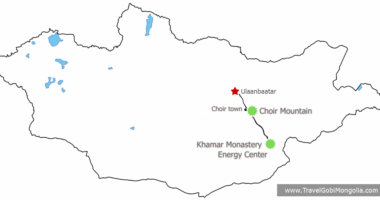 Dornogobi World Energy Center Shambala Tour tour map