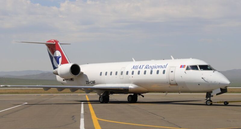 MIAT domestic flight plane