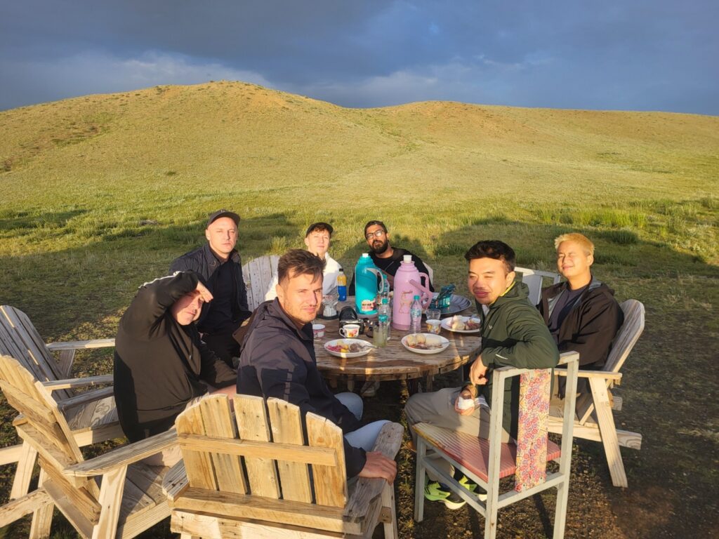Our customers are in join tour to Gobi Desert