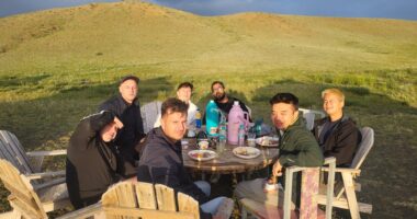 Our customers are in join tour to Gobi Desert
