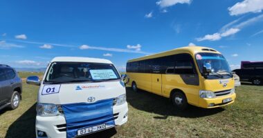 Mongolia bus & coach rental